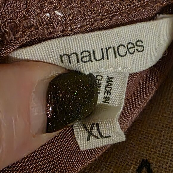 Dusty Rose Sleeveless Top - Picture 2 of 2